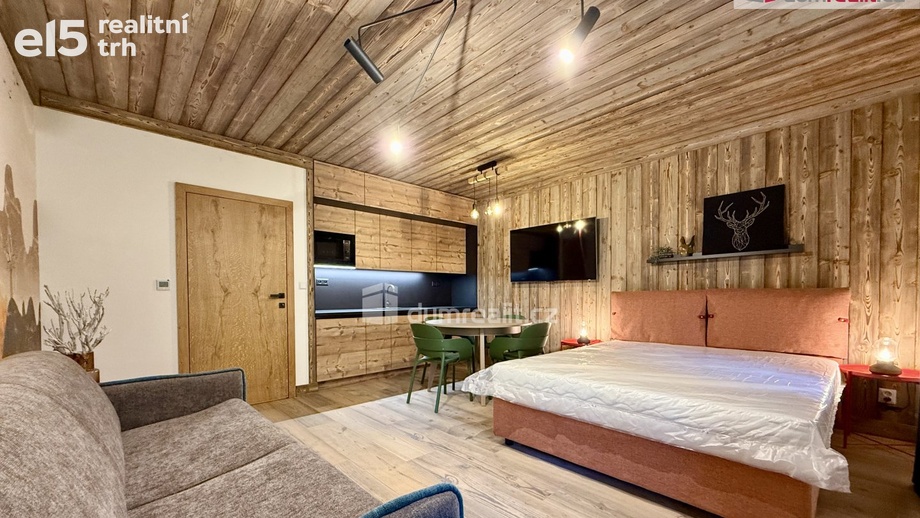 Prodej bytu 1+kk 40 m², Harrachov