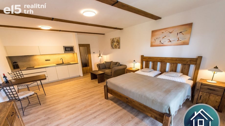 Prodej byty 1+kk, 46 m² - Lipno nad Vltavou