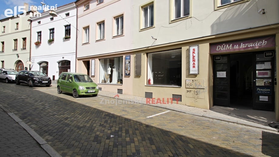 Pronájem obchodní prostory, 16 m² - Znojmo