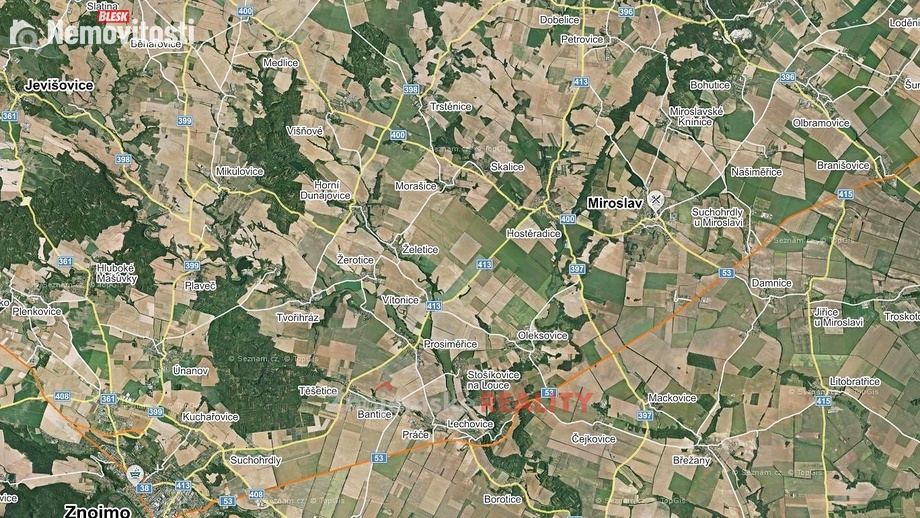 Prodej komerční nemovitosti 2 300 m², Mikulovice