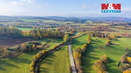 Pronájem stavebního pozemku 770 m², Milešov