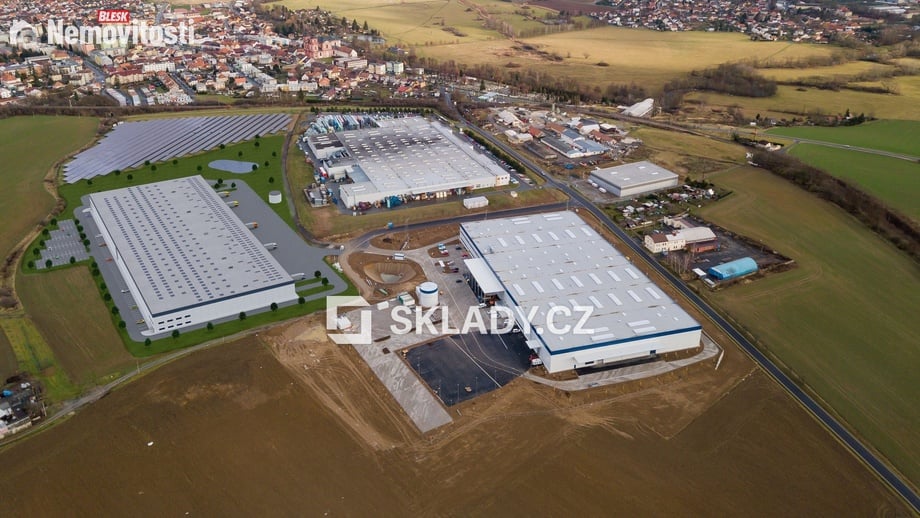 Pronájem skladu 5 000 m², Přeštice
