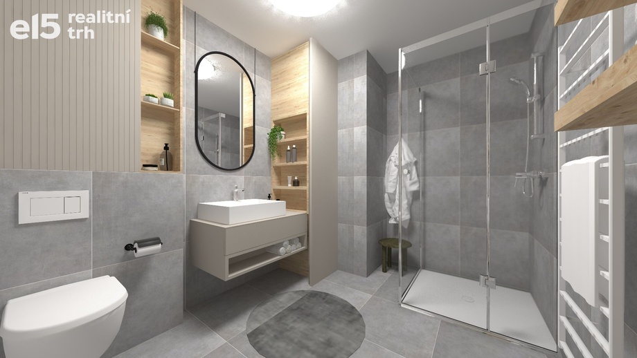 Prodej byty 1+kk, 35 m² - Brno - Žebětín