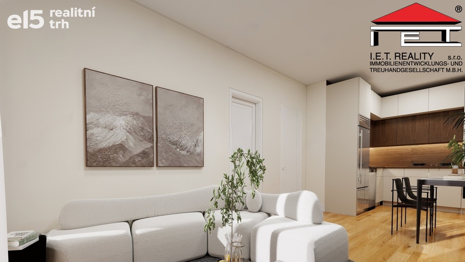 Prodej byty 2+kk, 49 m² - Brno