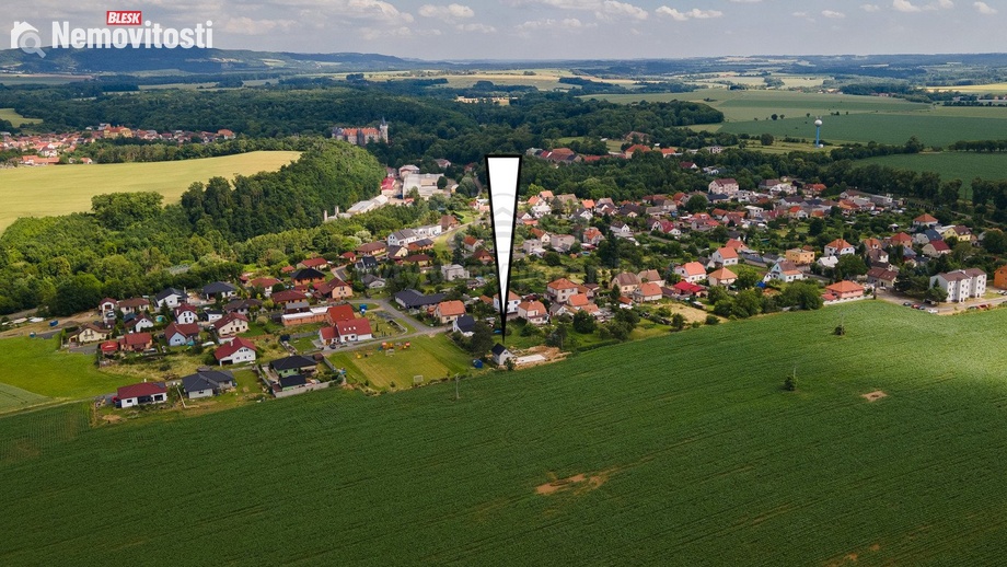 Prodej stavebního pozemku 829 m², Žleby