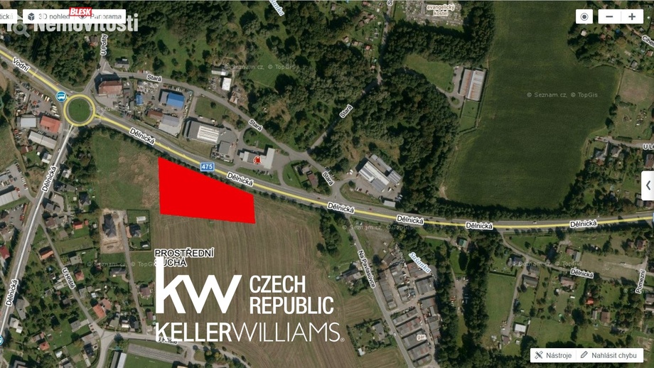 Prodej komerčního pozemku 5 526 m², Havířov - Prostřední Suchá
