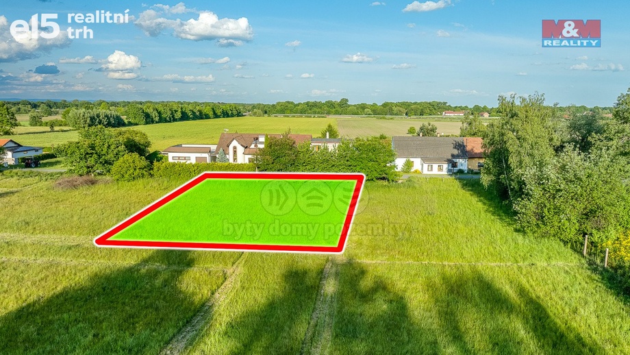 Prodej stavebního pozemku 811 m², Hrobice