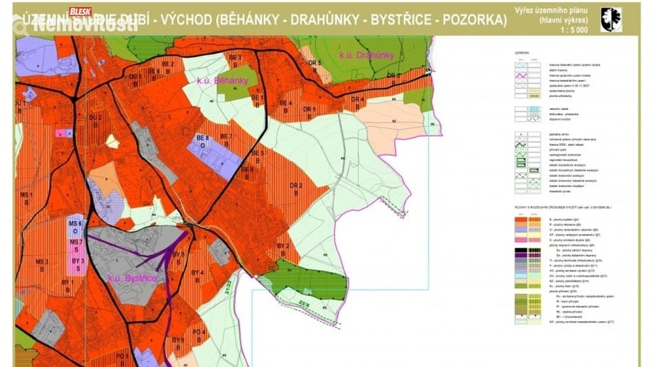 Prodej stavebního pozemku 6 184 m², Dubí - Drahůnky