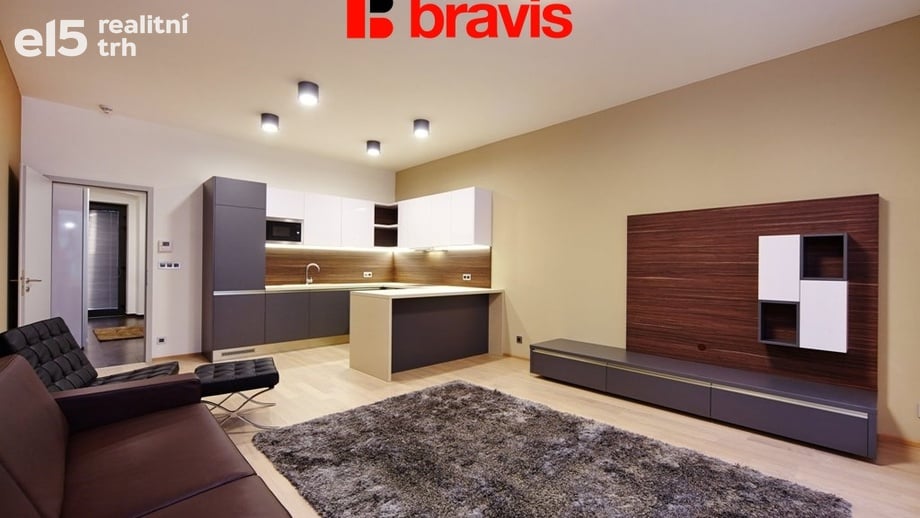 Pronájem byty 2+kk, 59 m² - Brno-město