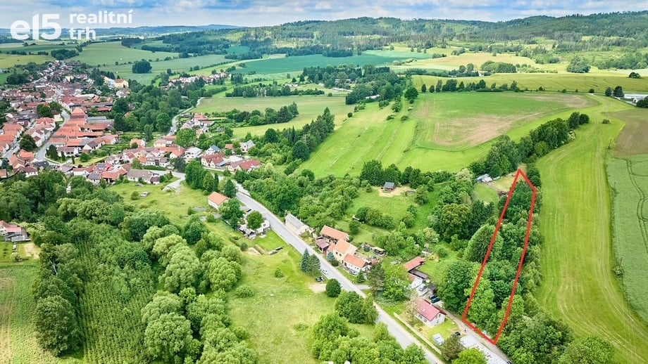 Prodej pozemky pro bydlení, 3 350 m² - Dolní Cerekev