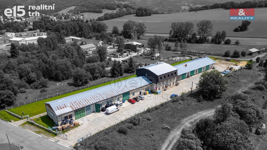 Prodej výrobního prostoru 1 485 m², Jeseník - Bukovice