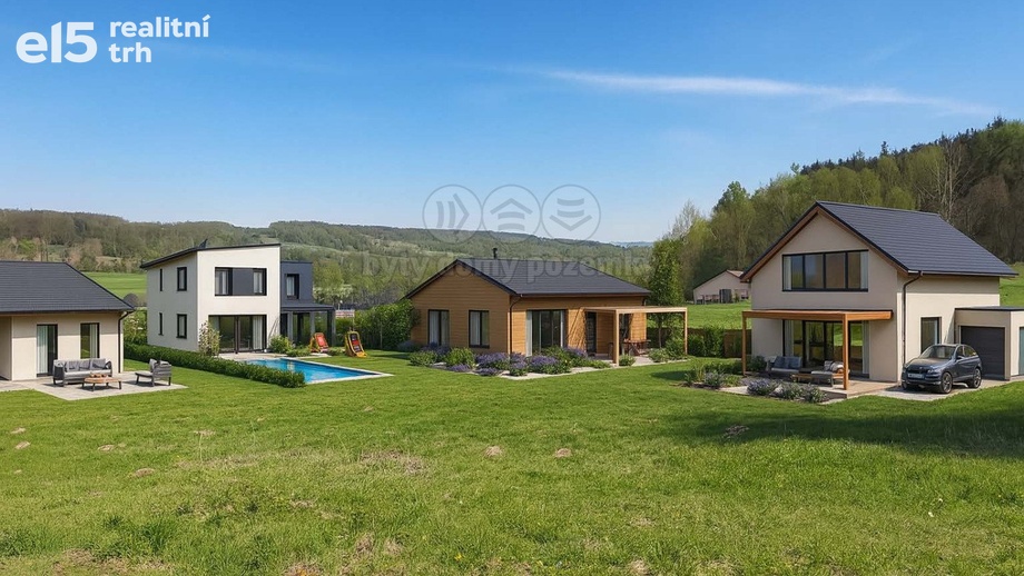 Prodej stavebního pozemku 1 120 m², Šabina