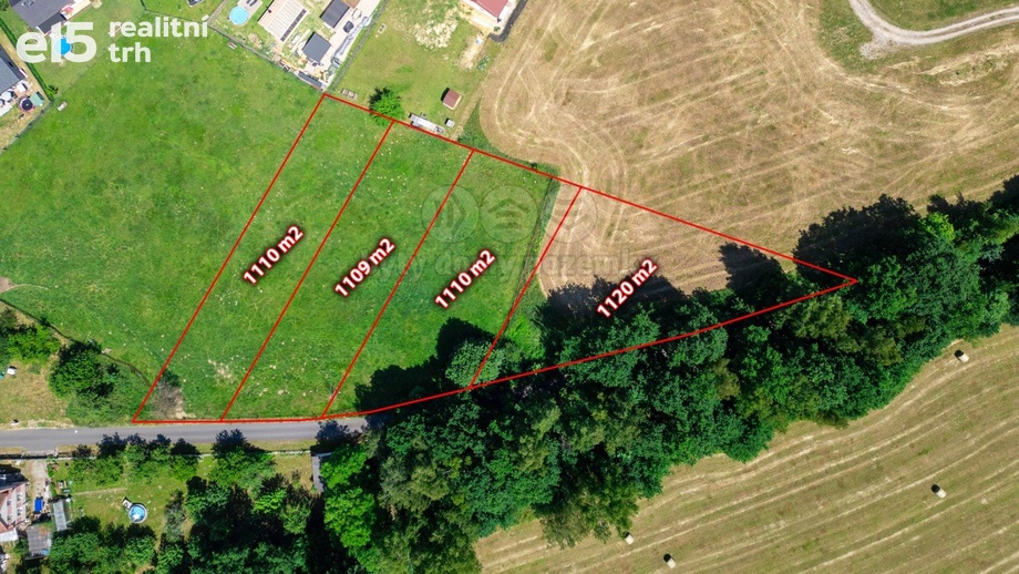 Prodej pozemky pro bydlení, 1 120 m² - Šabina