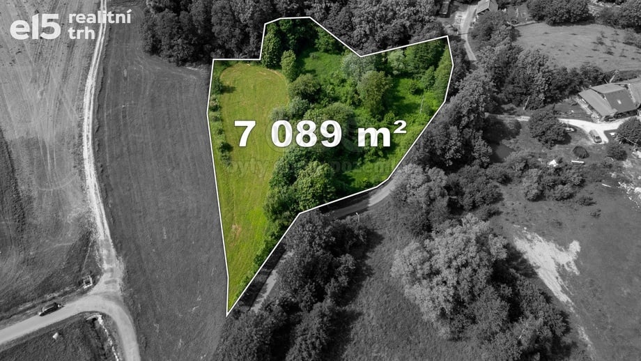 Prodej stavebního pozemku 7 089 m², Vlčice
