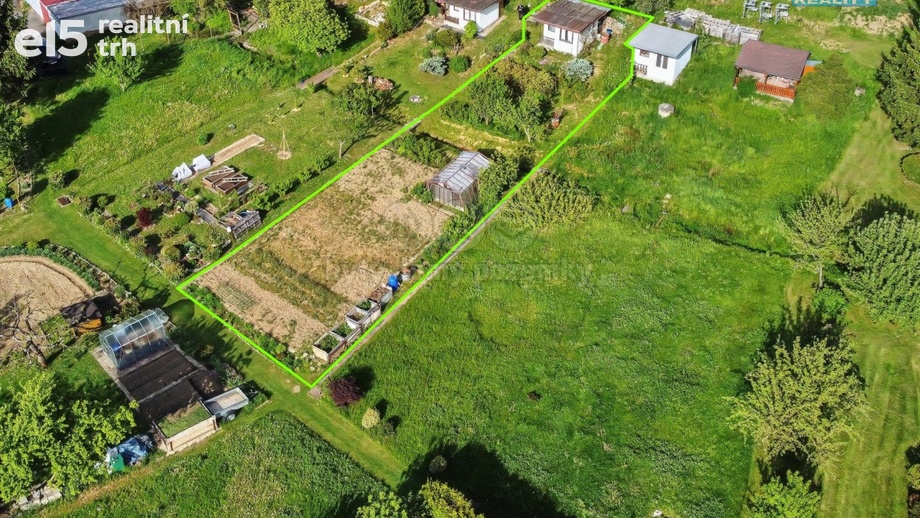 Prodej pozemky - zahrady, 533 m² - Jihlava