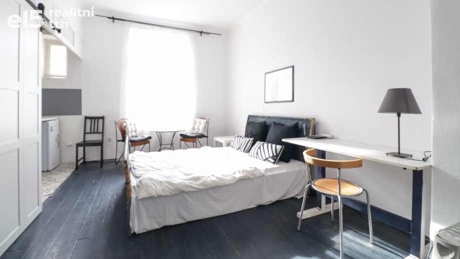 Pronájem byty 1+kk, 26 m² - Praha - Vinohrady
