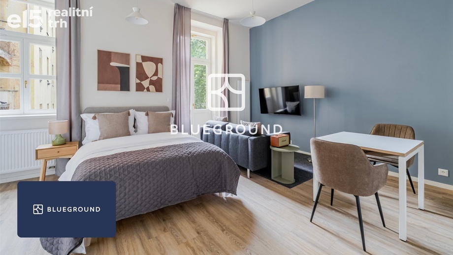 Pronájem byty 1+kk, 36 m² - Praha - Bubeneč