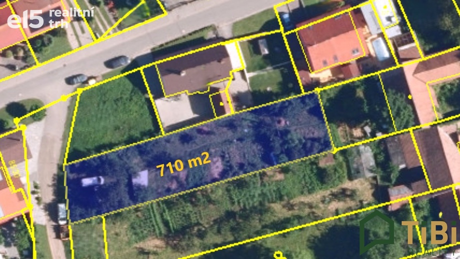 Prodej pozemky pro bydlení, 710 m² - Komořany