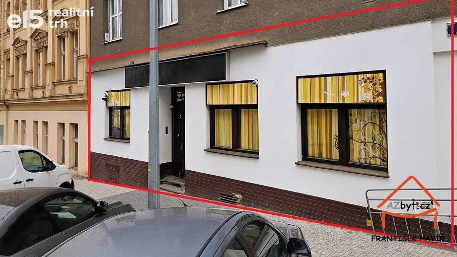 Pronájem obchodní prostory, 205 m² - Praha - Vršovice