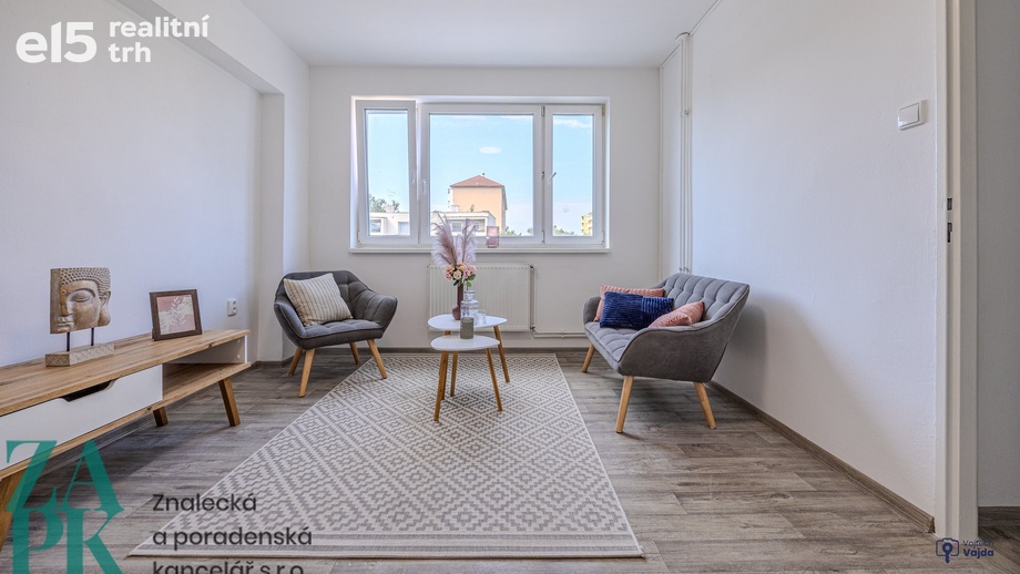 Pronájem byty 2+kk, 30 m² - Hodonín