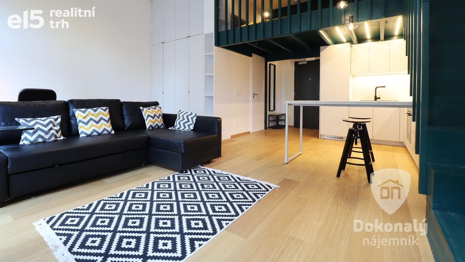 Pronájem byty 1+kk, 45 m² - Praha - Holešovice