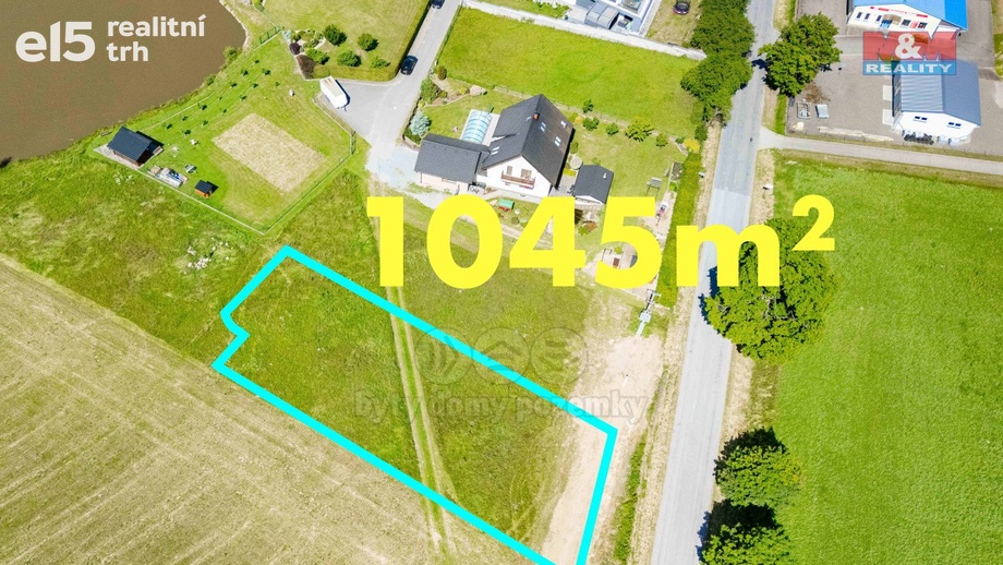 Prodej pozemky pro bydlení, 1 045 m² - Záborná