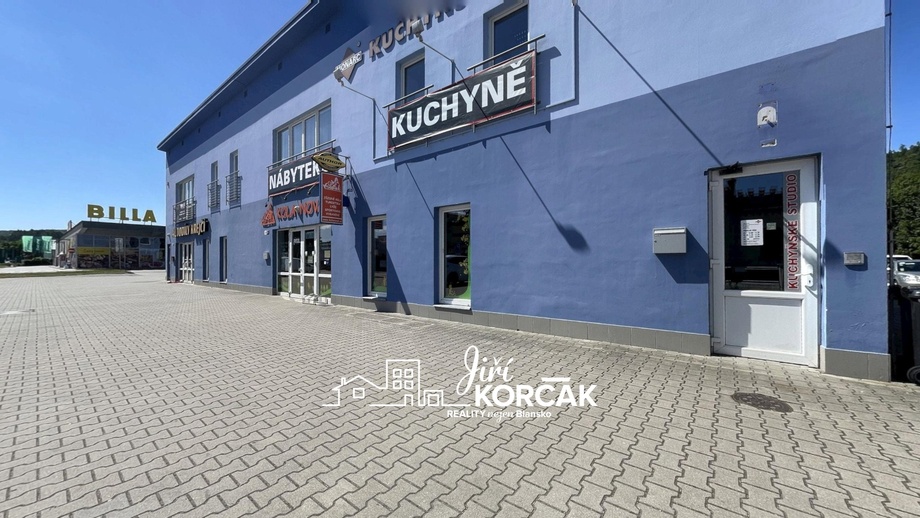 Pronájem obchodního prostoru 150 m², Blansko