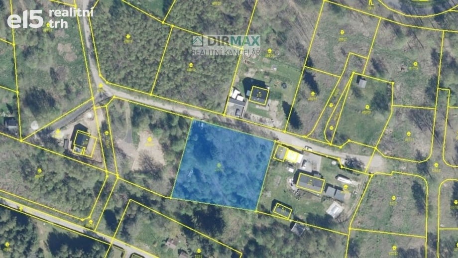 Prodej pozemky pro bydlení, 2 270 m² - Aš - Vernéřov u Aše
