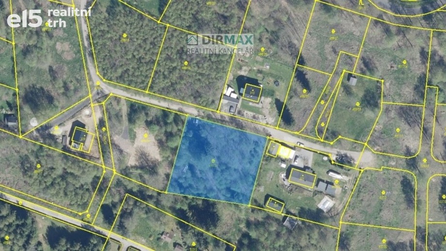 Prodej stavebního pozemku 2 270 m², Aš - Vernéřov u Aše