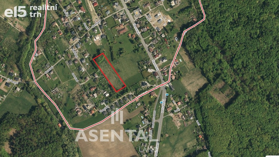 Prodej pozemky pro bydlení, 6 654 m² - Petřvald