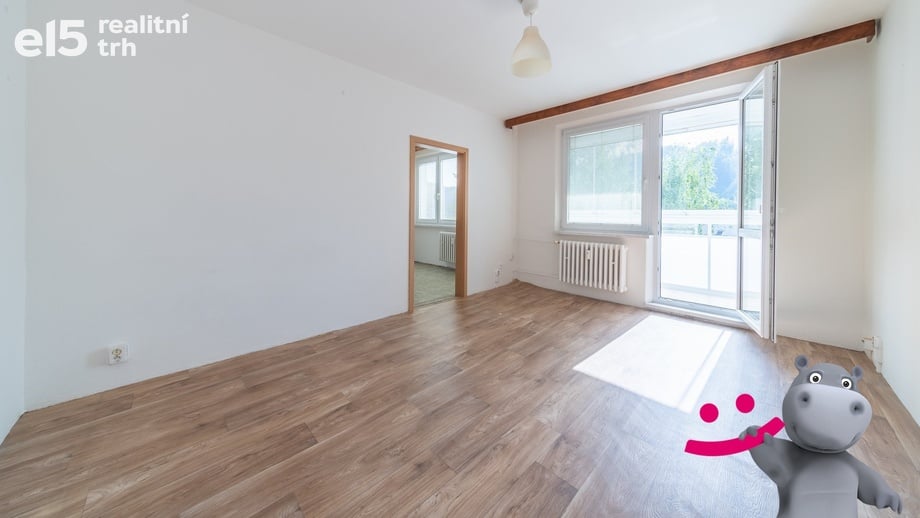 Prodej byty 2+1, 52 m² - Vsetín