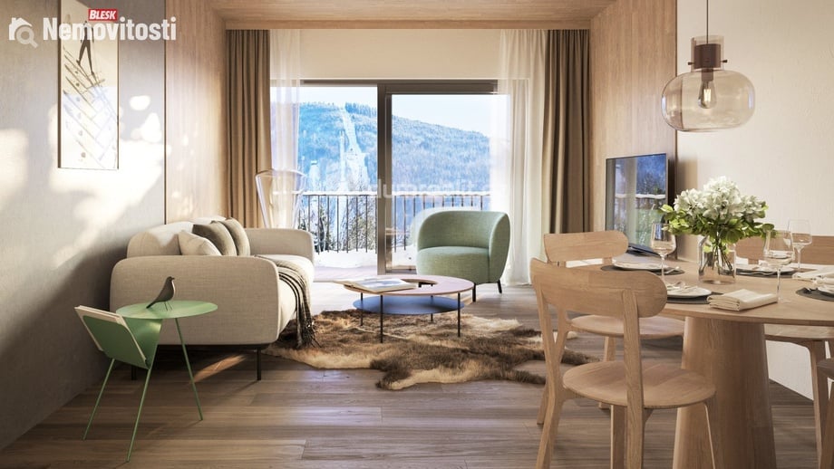 Prodej bytu 1+kk 31 m², Harrachov