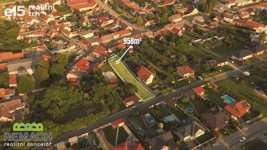 Prodej pozemky pro bydlení, 958 m² - Těmice