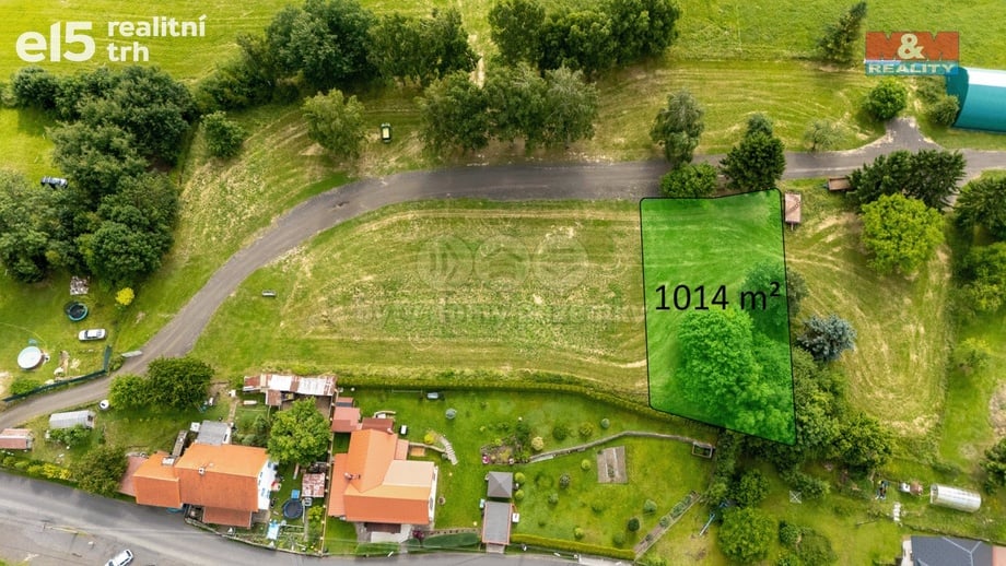 Prodej pozemky pro bydlení, 1 014 m² - Dobrná