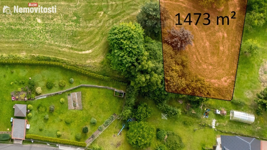 Prodej stavebního pozemku 1 473 m², Dobrná
