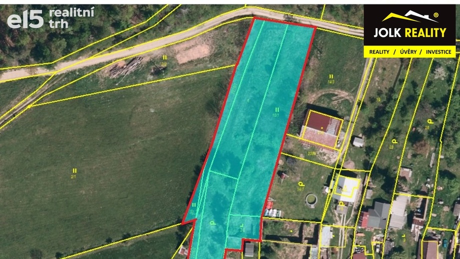 Prodej pozemky pro bydlení, 3 733 m² - Sosnová