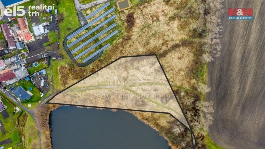 Prodej pozemky pro komerční výstavbu, 7 406 m² - Kosořice