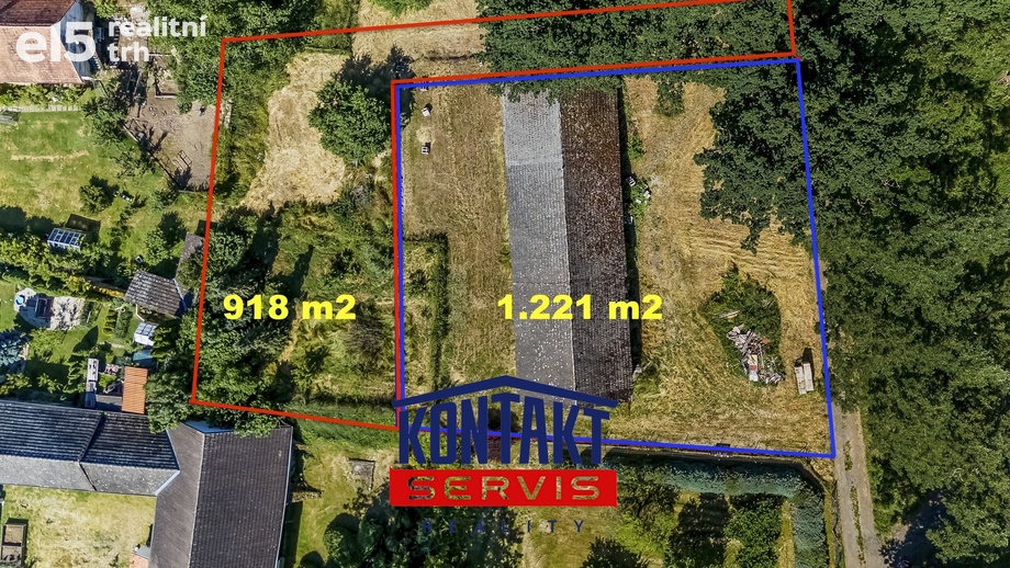 Prodej pozemky pro bydlení, 1 221 m² - Sedlec - Lékařova Lhota