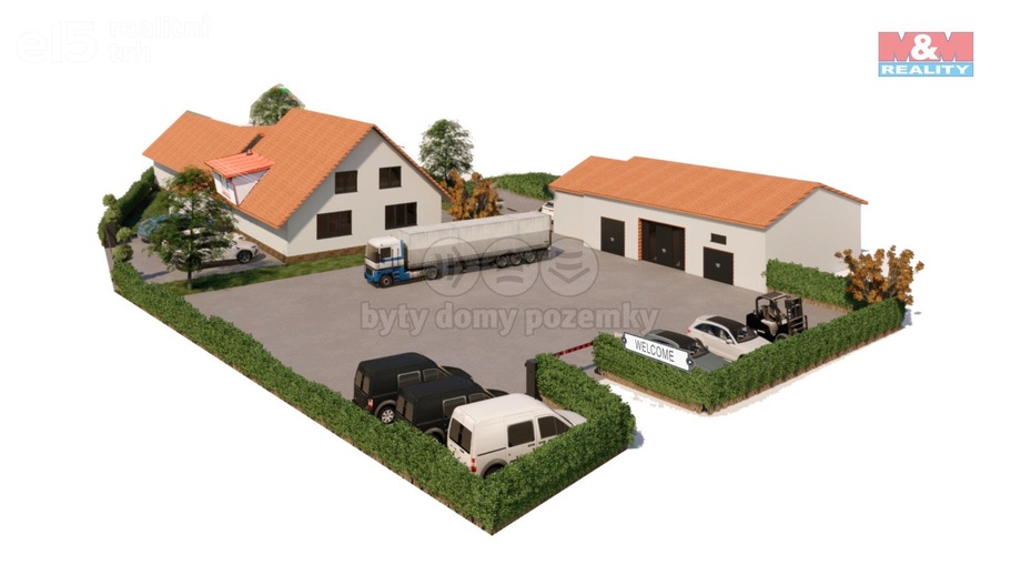 Prodej výroba, 400 m² - Čakov - Tatouňovice