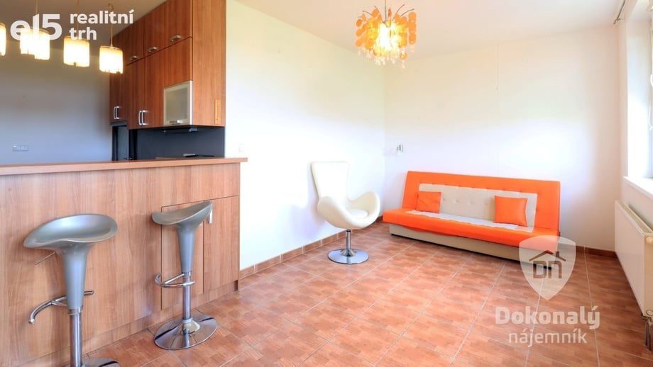 Pronájem byty 1+kk, 32 m² - Klecany