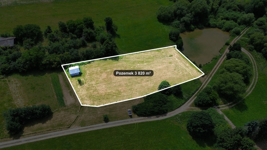 Prodej stavebního pozemku 3 820 m², Chocenice - Kotousov