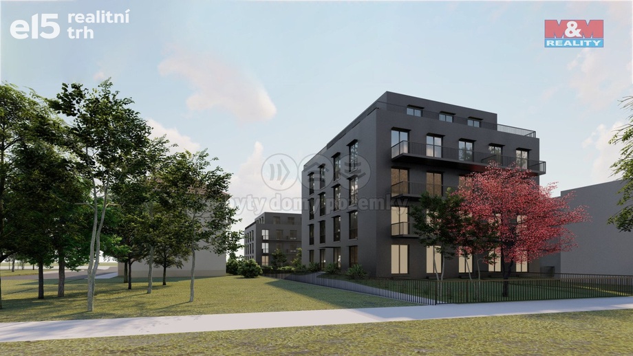 Prodej byty 1+kk, 39 m² - Mělník