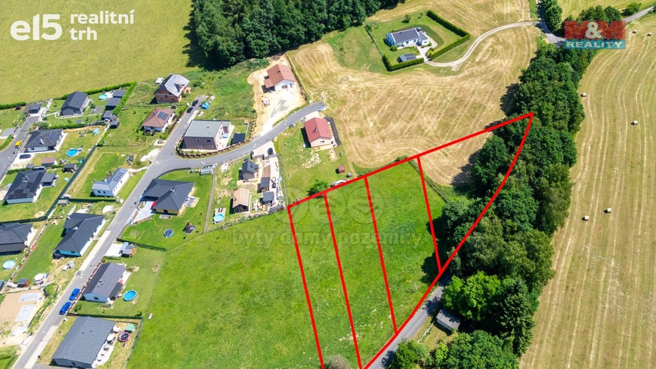 Prodej pozemky pro bydlení, 1 110 m² - Šabina
