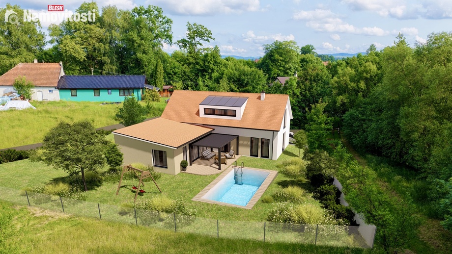 Prodej stavebního pozemku 1 414 m², Hustopeče nad Bečvou - Poruba