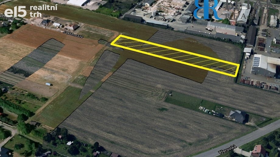 Prodej pozemky pro bydlení, 4 615 m² - Přerov VI-Újezdec