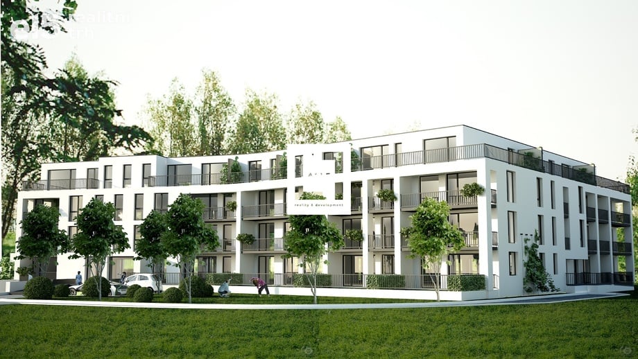 Pronájem byty 2+kk, 53 m² - Olomouc - Slavonín