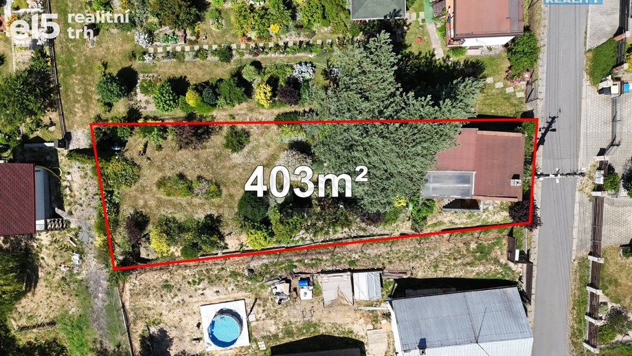 Prodej pozemky - zahrady, 403 m² - Klimkovice