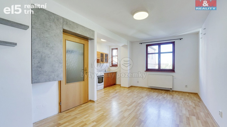 Pronájem byty 1+kk, 26 m² - Město Touškov