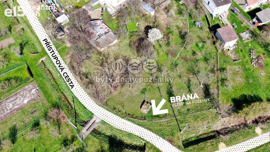 Prodej pozemky - zahrady, 1 542 m² - Polkovice