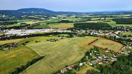 Prodej stavebního pozemku 36 333 m², Vrchlabí